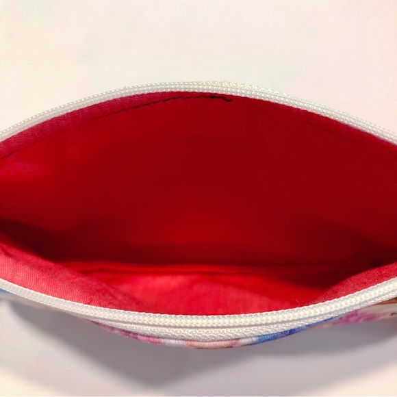 Handmade Harley Quinn Wristlet / Pouch - Picture 3 of 3